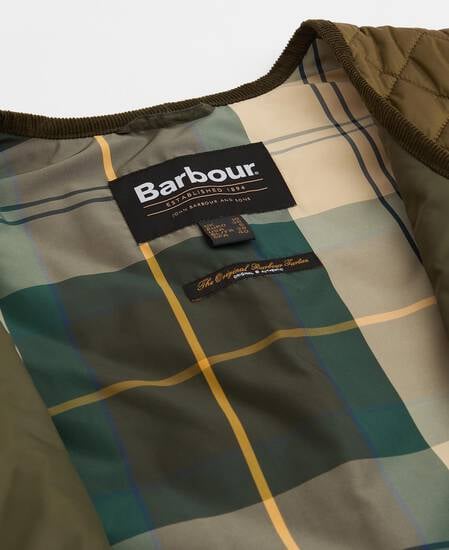 Gilet Heslerton Golden Olive/Olive/Ancient Tartan