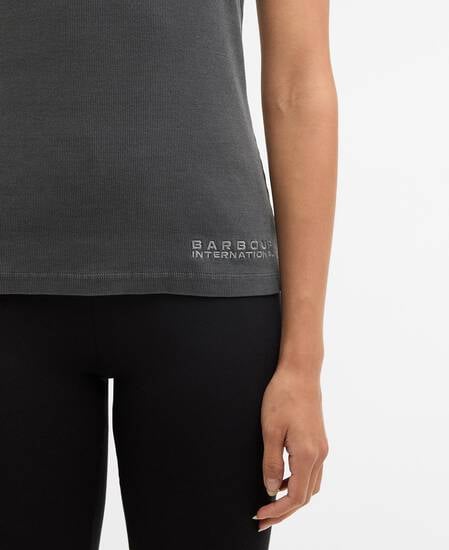 Lyra Top Washed Black