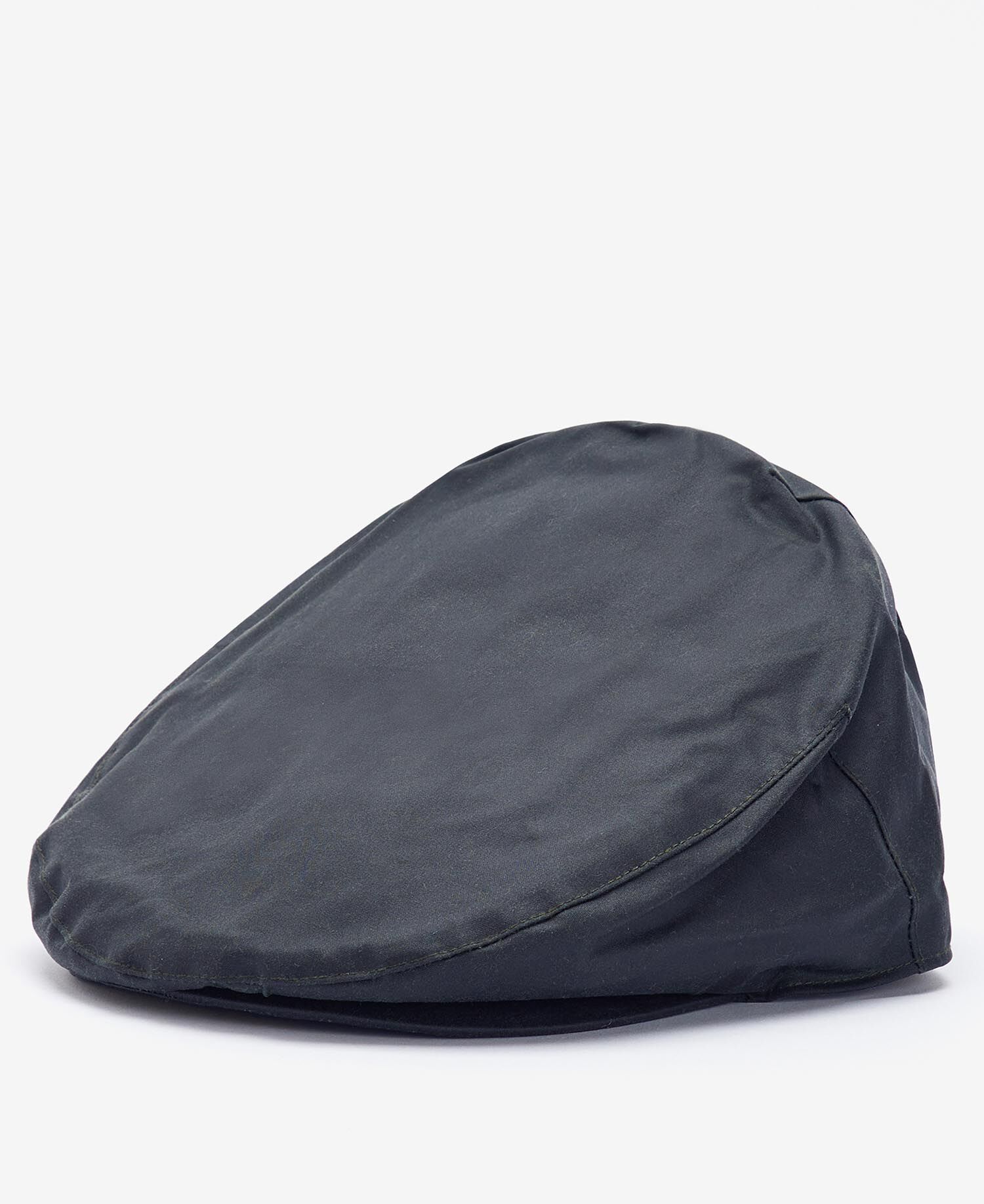 Waxed Flat Cap Classic Navy