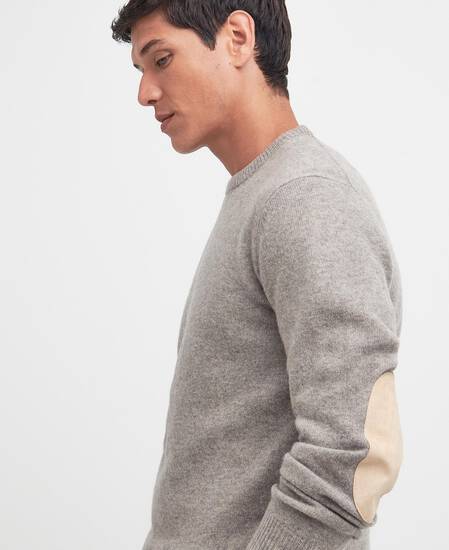 Essential Crew-Neck Jumper Stone