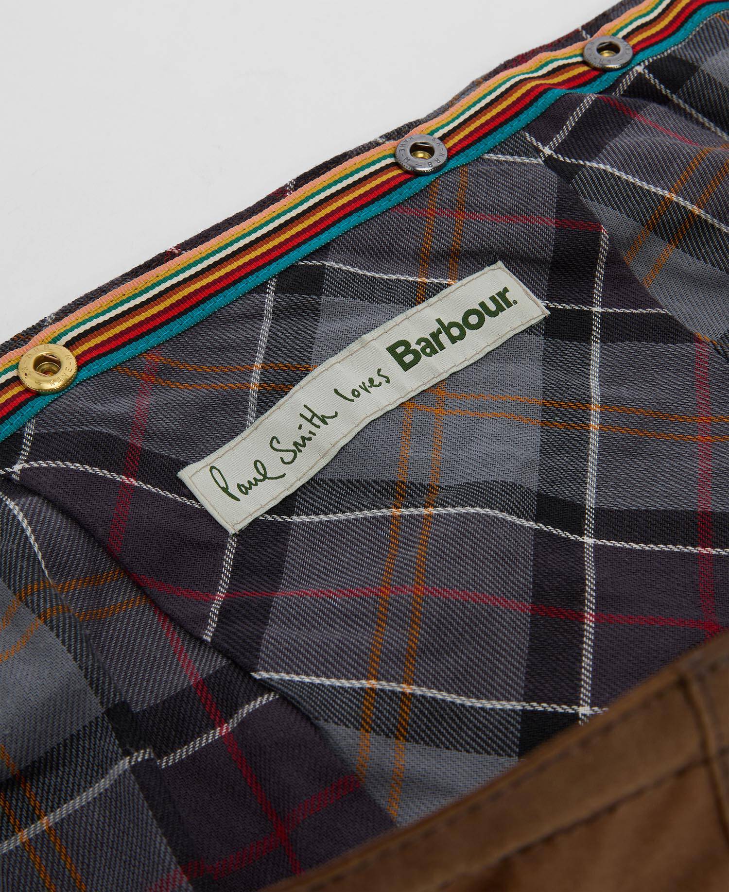 Paul Smith loves Barbour Kapuze Waxed image number 6