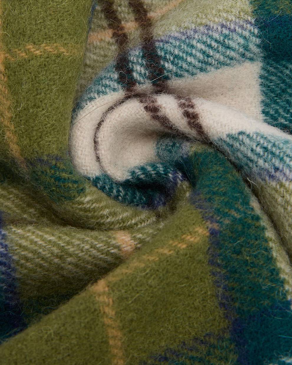 Schal Tartan Lammwolle