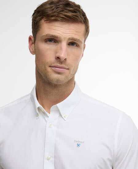 Treeport Long-Sleeved Tailored Shirt White