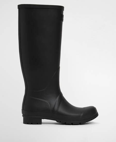 Barbour x ARKET Tall Wellingtons Black
