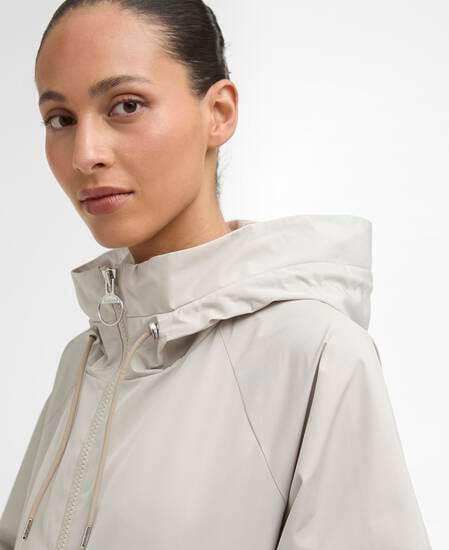 Kinsale Showerproof Cape Mist/Dress Navy Tartan