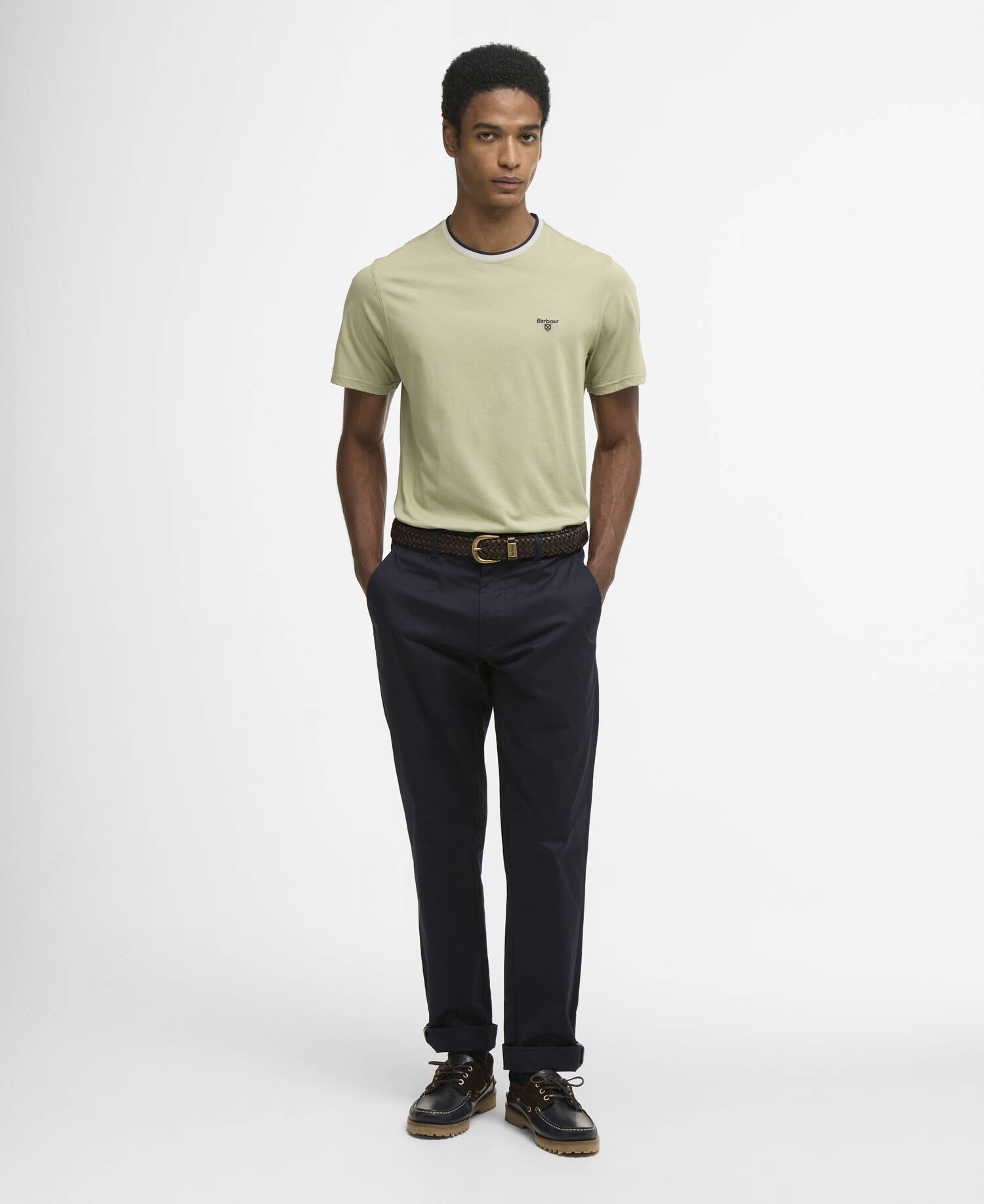 Cornsay Tailored T-Shirt Sea Green image number 1
