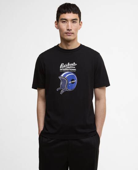 T-shirt con stampa Vecton Black