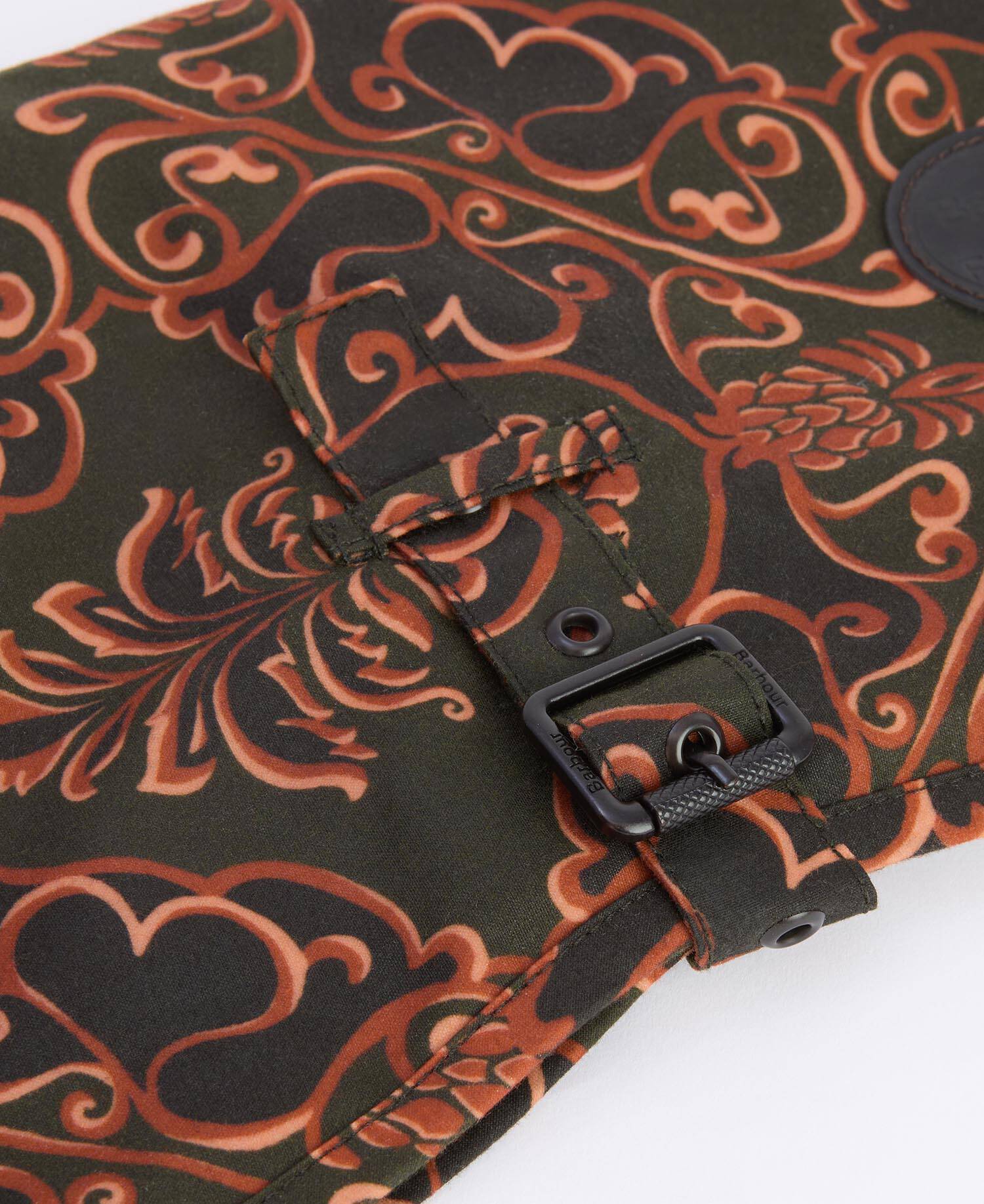 Barbour FARM Rio Pineapple Dog Coat Royal Pineapple image number 3