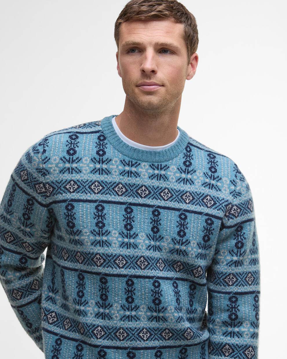 Grangetown Fair Isle Crew Neck Jumper