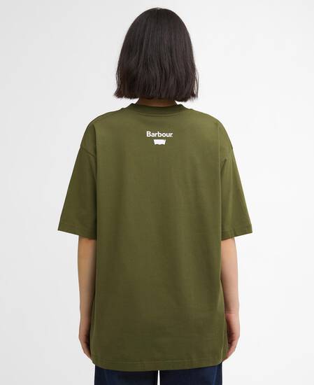Barbour x Levi's Graphic T-Shirt Canvas Olive Barbour x Levi's Graphic T-Shirt Canvas Olive