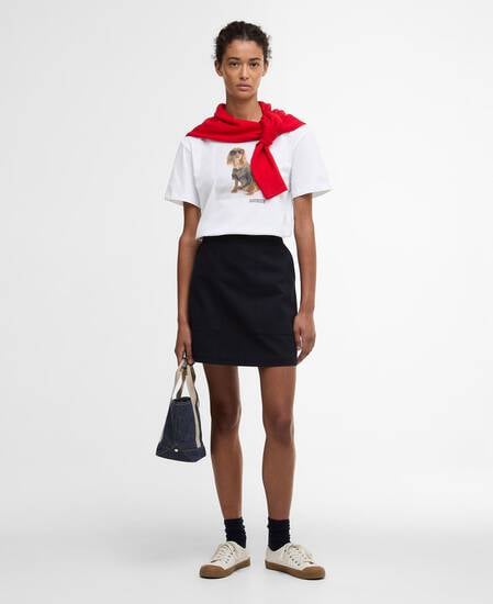 T-Shirt Marine White