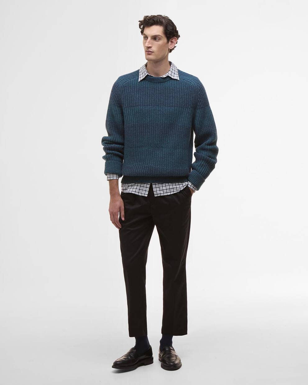 Maglione girocollo Saddle Paul Smith loves Barbour