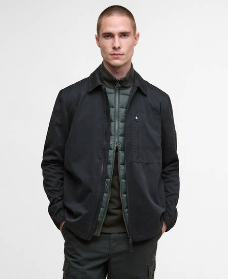 Coil Overshirt Black