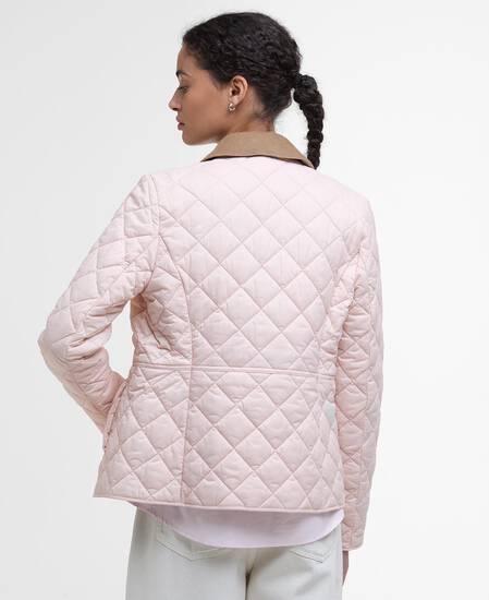 Deveron Quilted Jacket Primrose Pink/Ice White