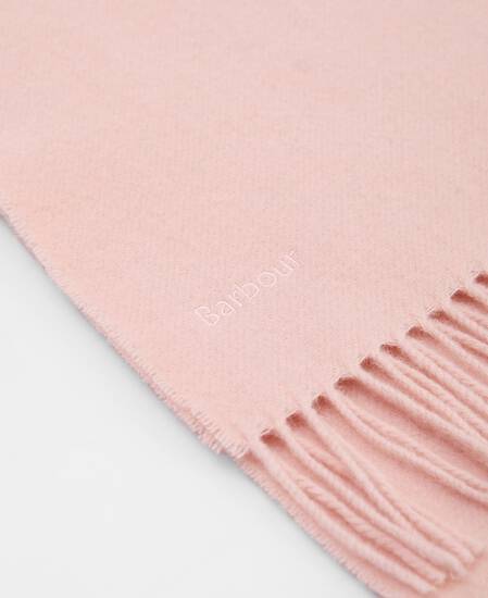 Schal Lammwolle Woven Pink Blush
