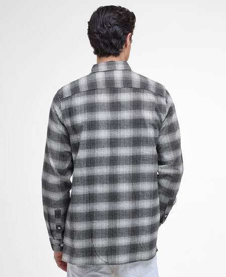Ashby Ombre Long-Sleeved Shirt Black