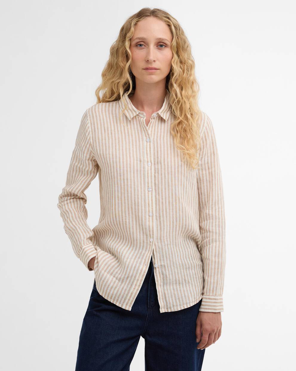 Marine Relaxed Long-Sleeved Shirt