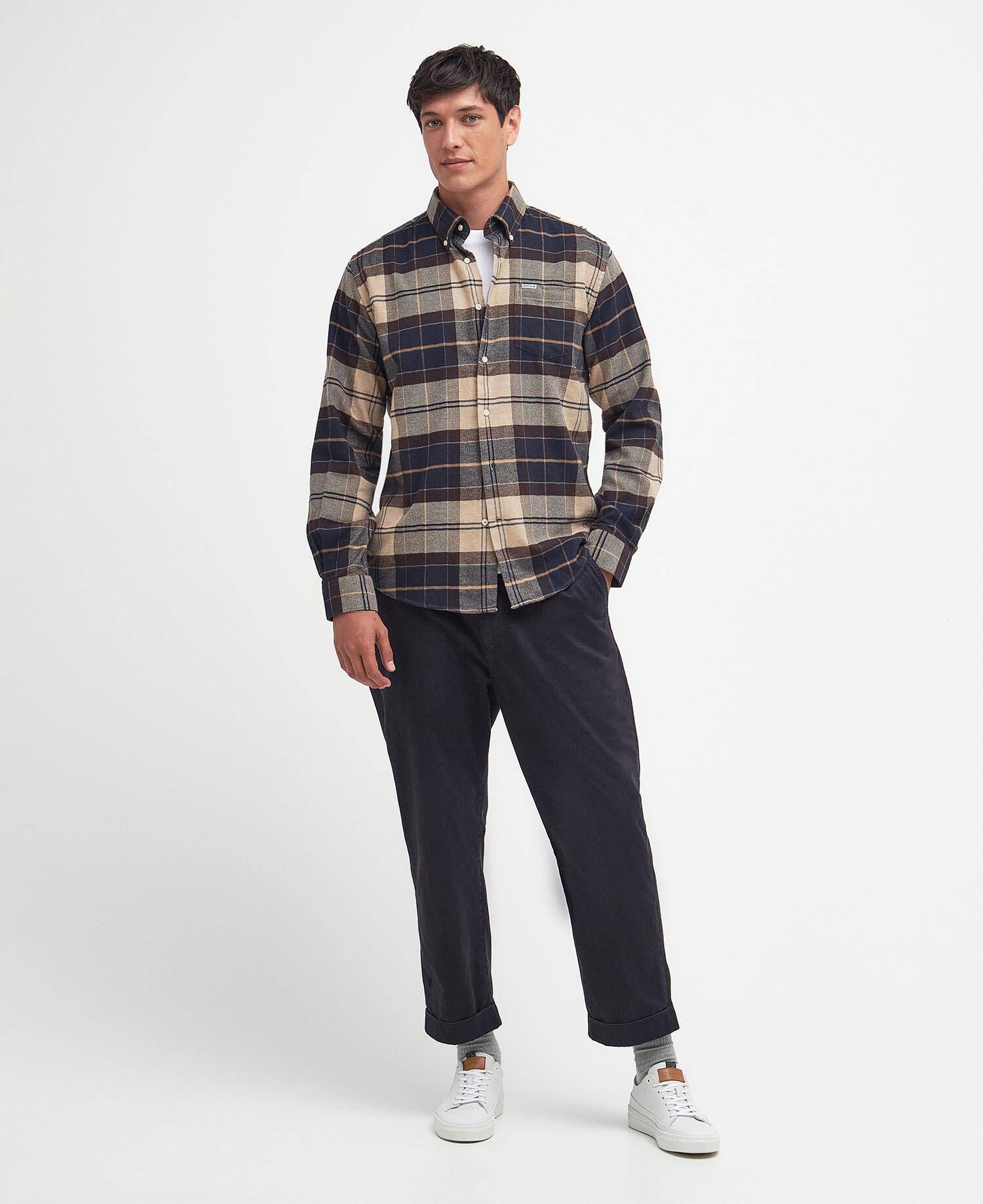 Hogside Tartan Regular Long-Sleeved Shirt image number 1