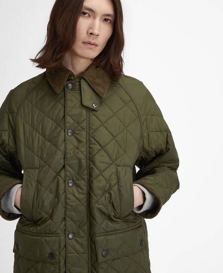 Bedale Quilted Jacket Olive