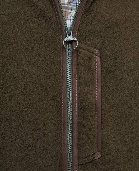 Active Fleece Jacket Olive