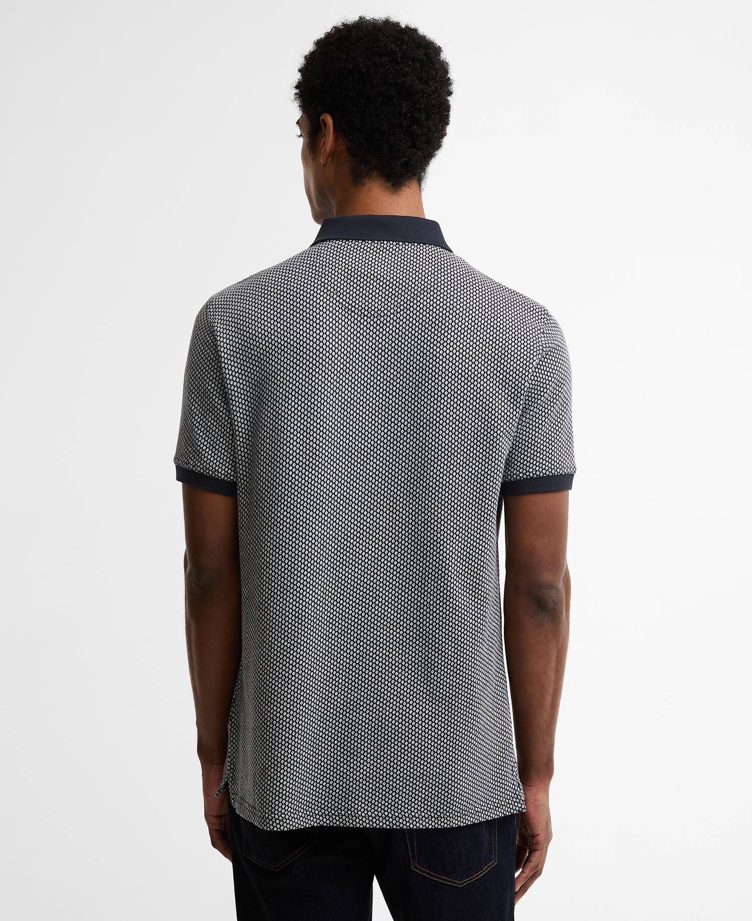 Copgrove Tailored Polo Shirt Navy image number 2