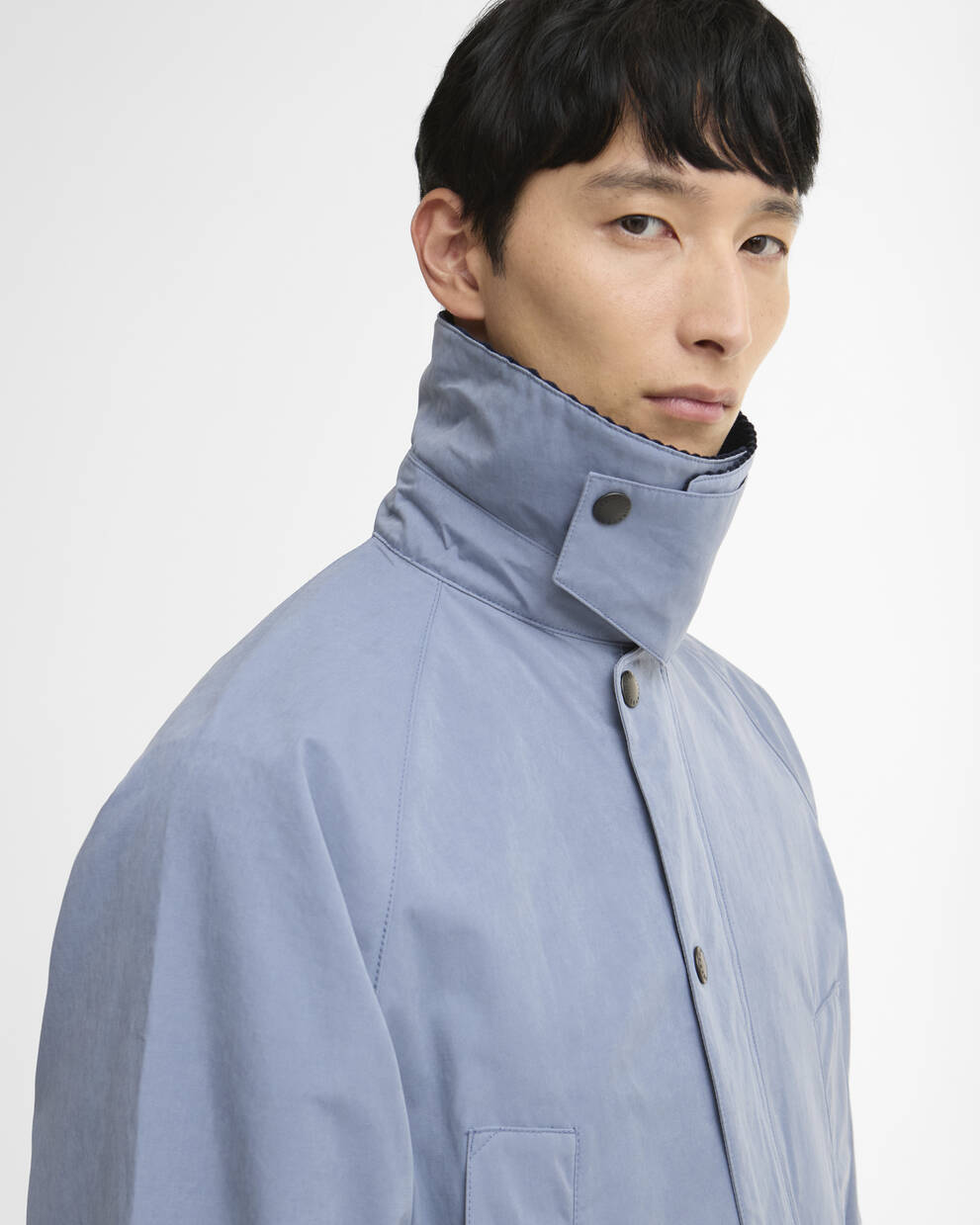 Peached Oversized Bedale Casual Jacket