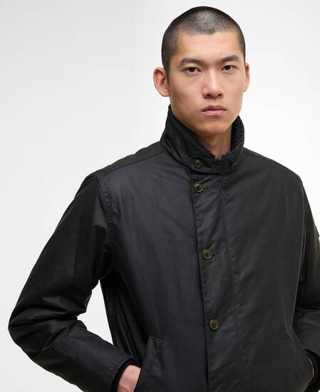 Wachsjacke Mayburn Sage