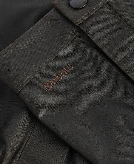 Waxed Cotton Gaiters Olive