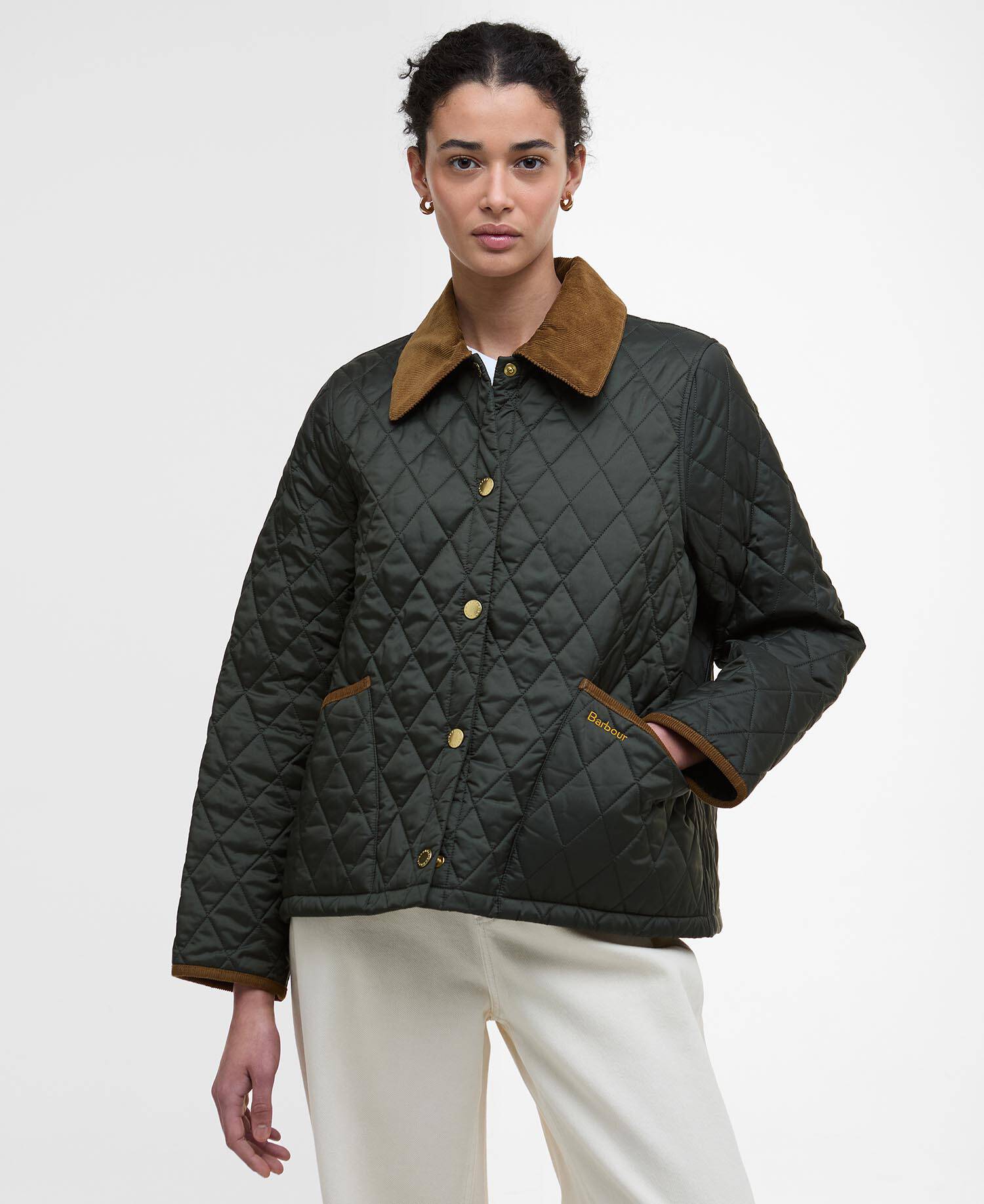 Icons Cropped Liddesdale Quilted Jacket image number 0