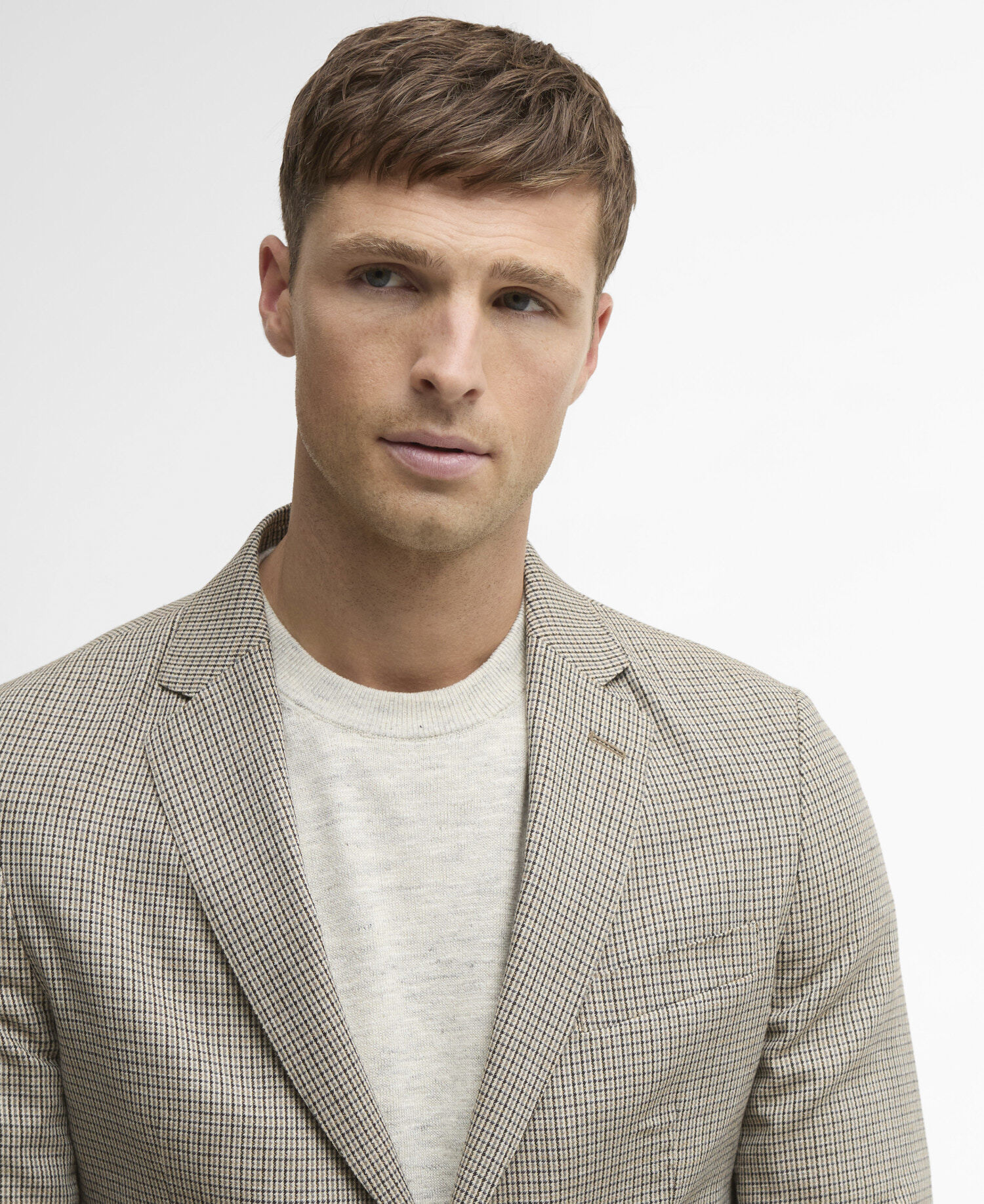 Forstone Houndstooth Blazer Stone