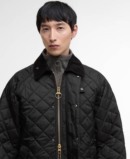 Exmoor Quilted Jacket Black
