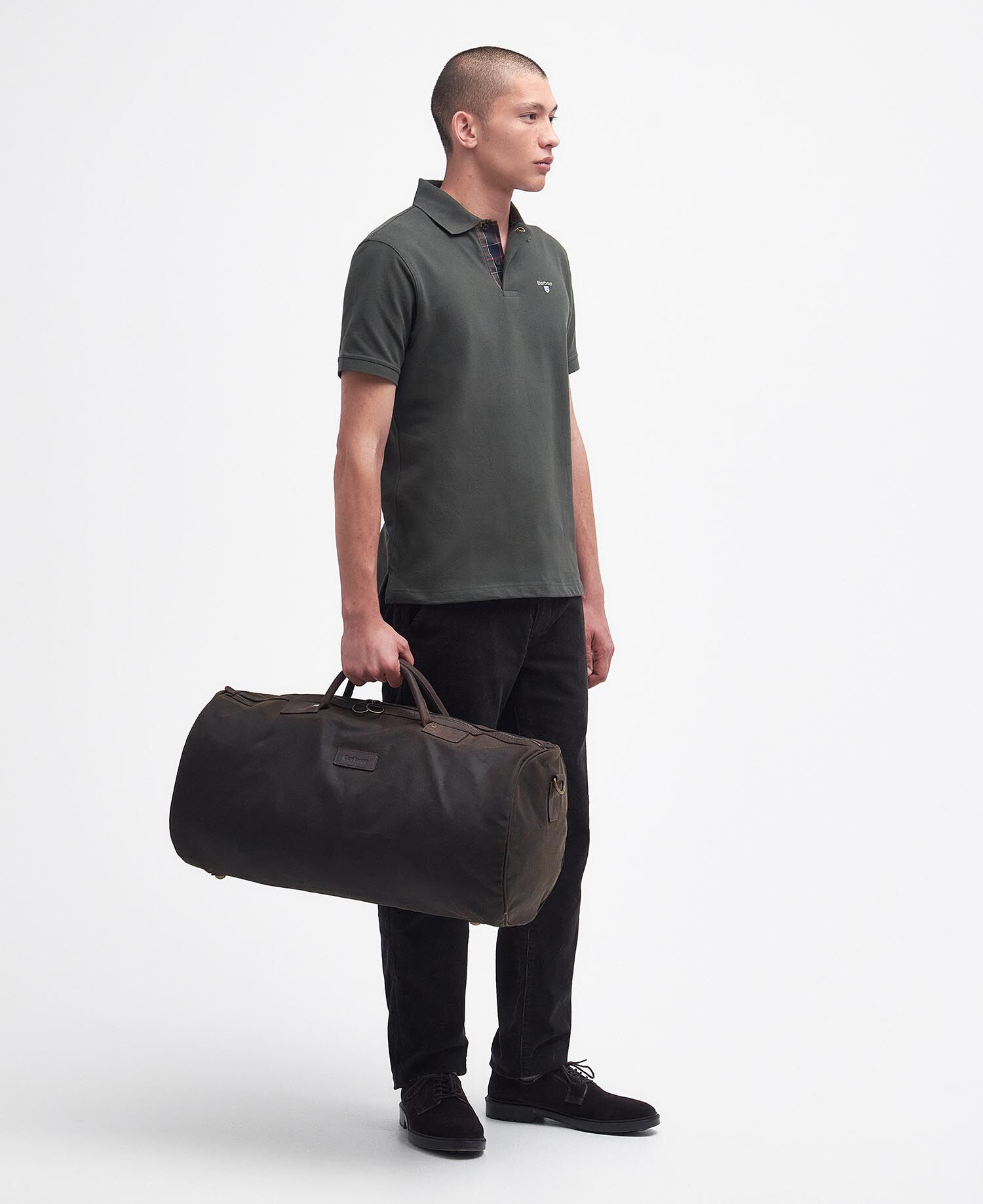Buy Waxed Holdall for N/A 0.0 | BARBOUR_ROW