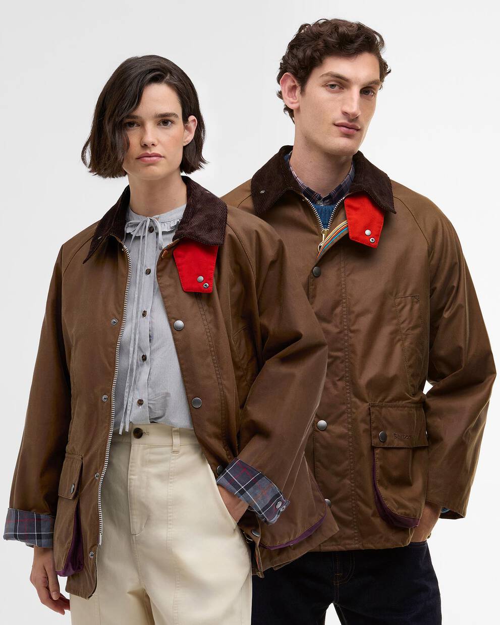 Paul Smith loves Barbour Wachsjacke Oversized Bedale