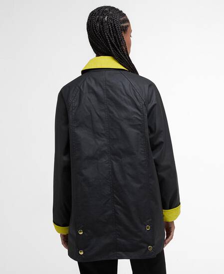 Wachsjacke Icons Modern Beadnell Black/Classic