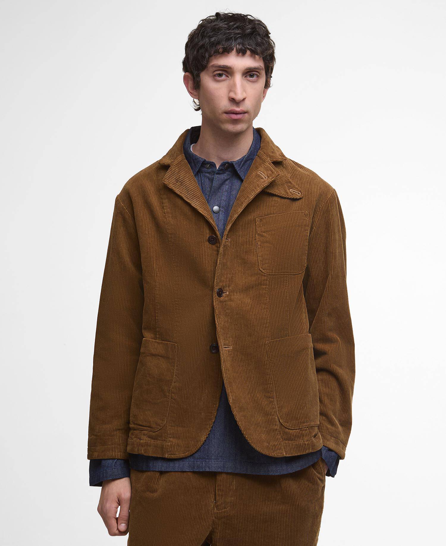 Elmbank Oversized Cord Blazer image number 0