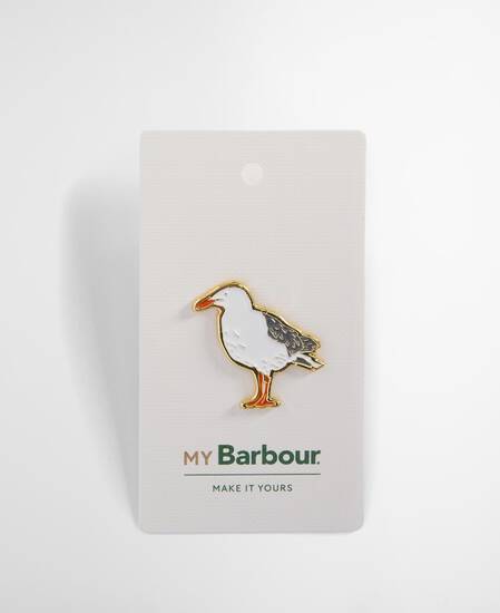 Barbour Seagull Pin Badge Seagull Barbour Seagull Pin Badge Seagull