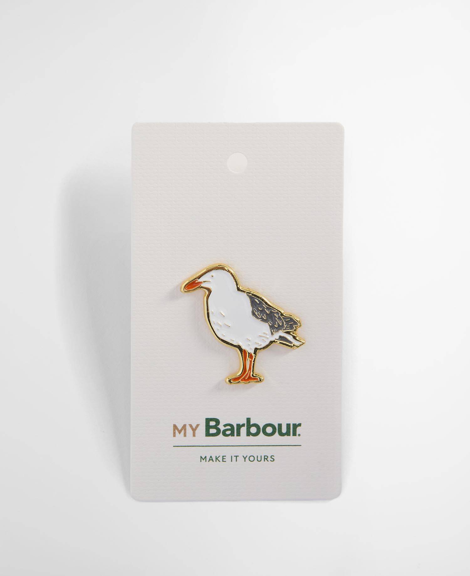 Barbour Seagull Pin Badge image number 0