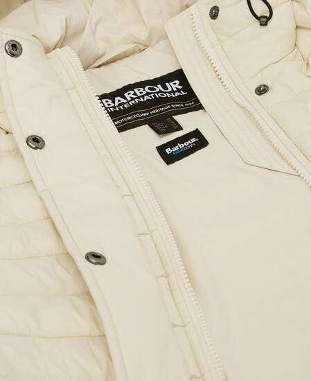 Jada Puffer Jacket Bone White