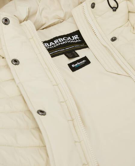 Jada Puffer Jacket Bone White