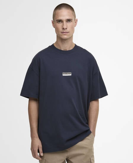 T-shirt con stampa Wendell Navy
