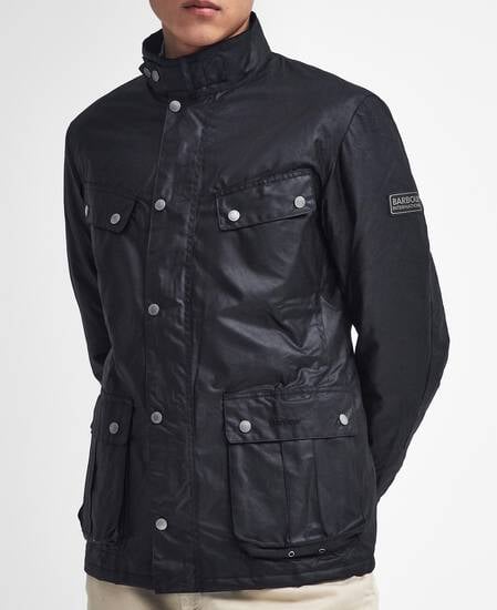 Tourer Duke Waxed Jacket Classic Black