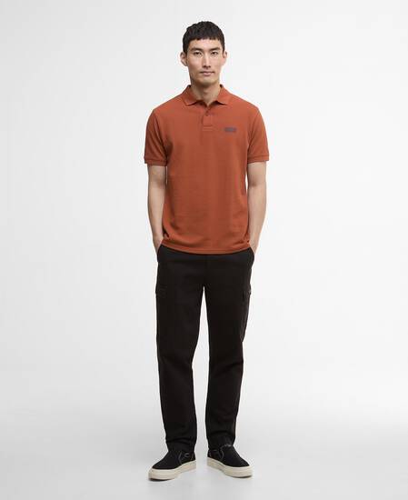 Essential Polo Shirt Dark Ginger Essential Polo Shirt Dark Ginger