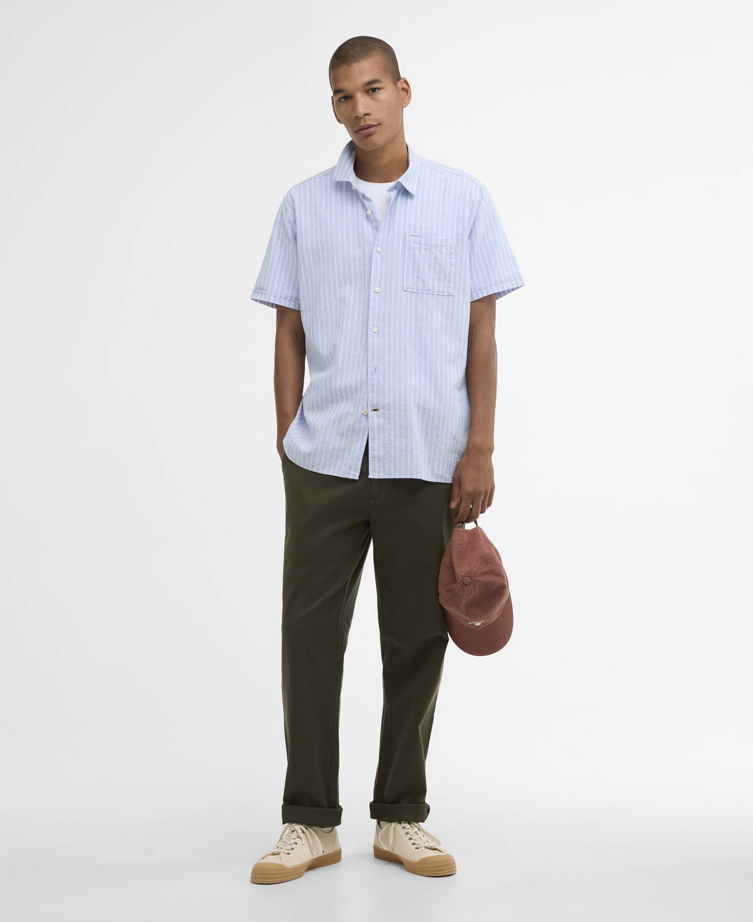 Nelson Striped Short-Sleeved Shirt image number 1