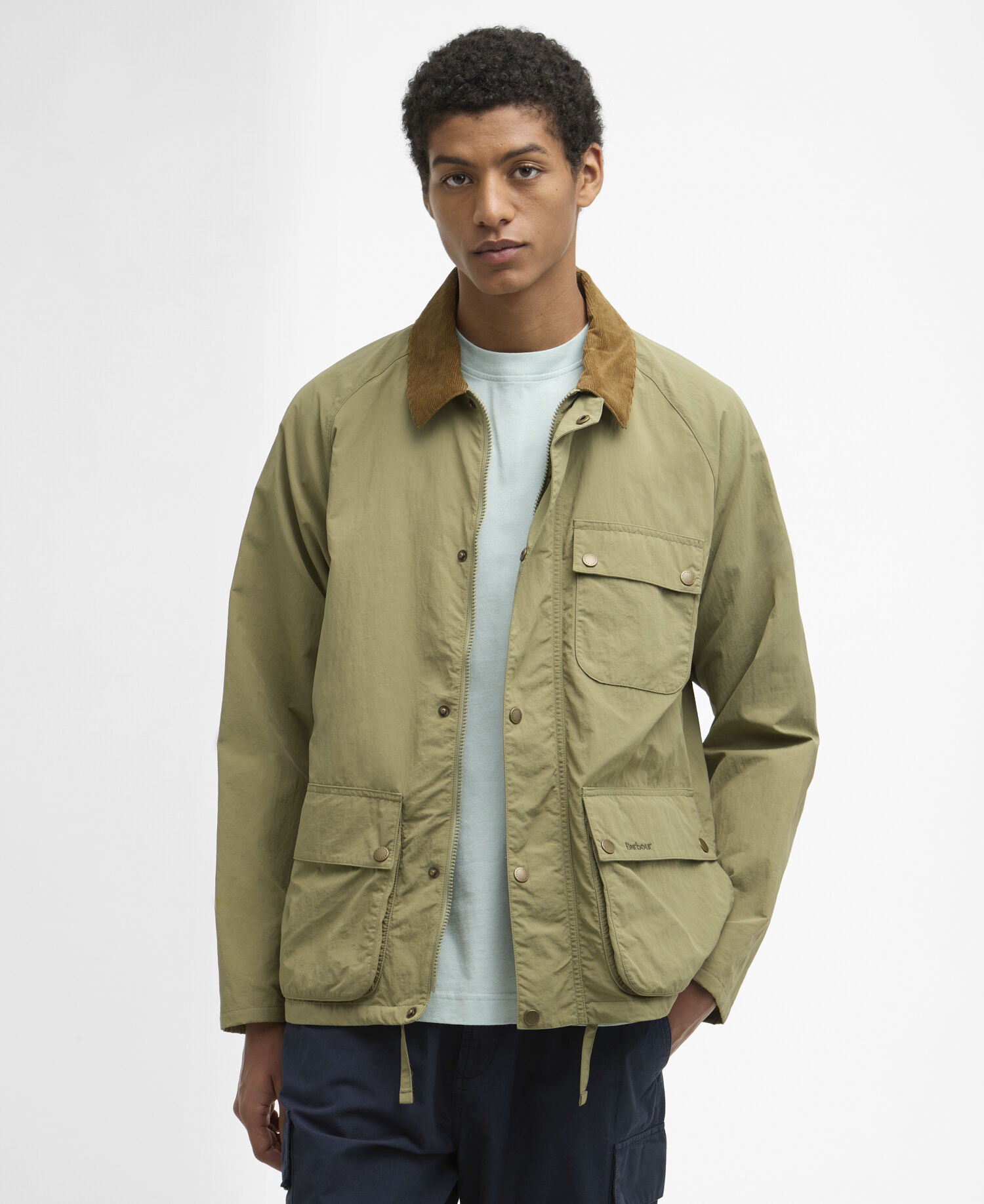 Modified Solway Showerproof Jacket Bleached Olive