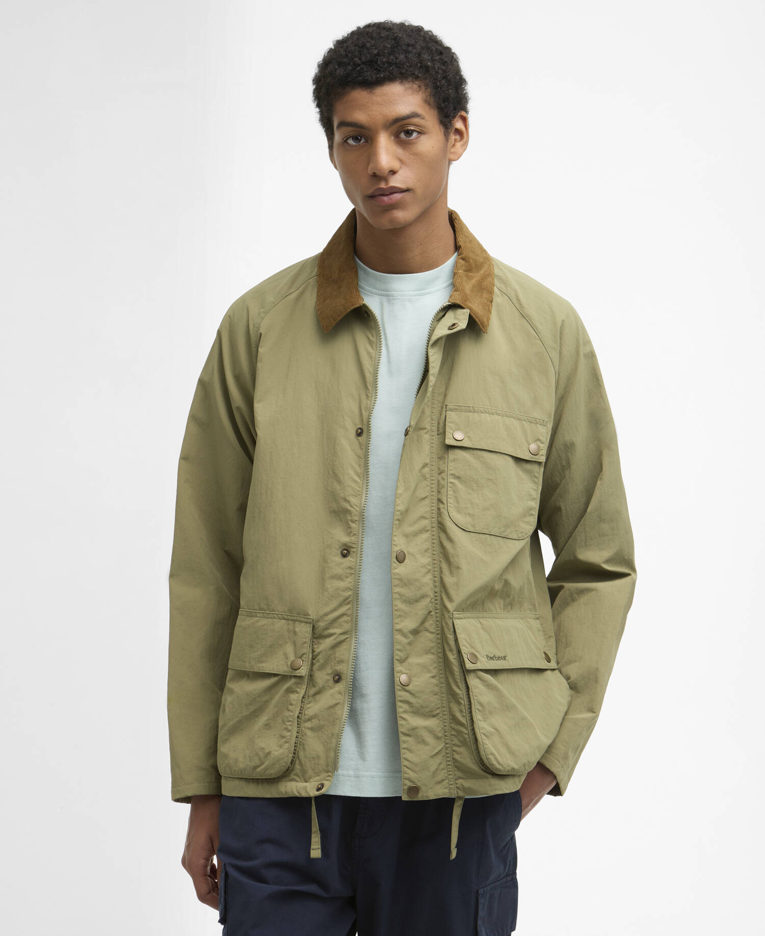 Modified Solway Showerproof Jacket Bleached Olive image number 0