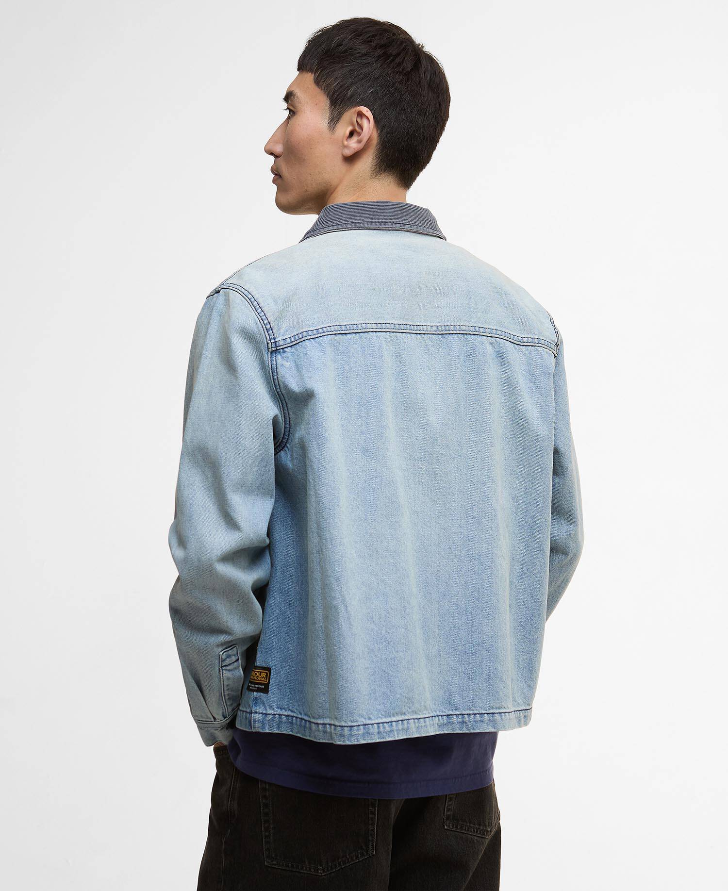 Meteor Washed Denim Overshirt image number 2