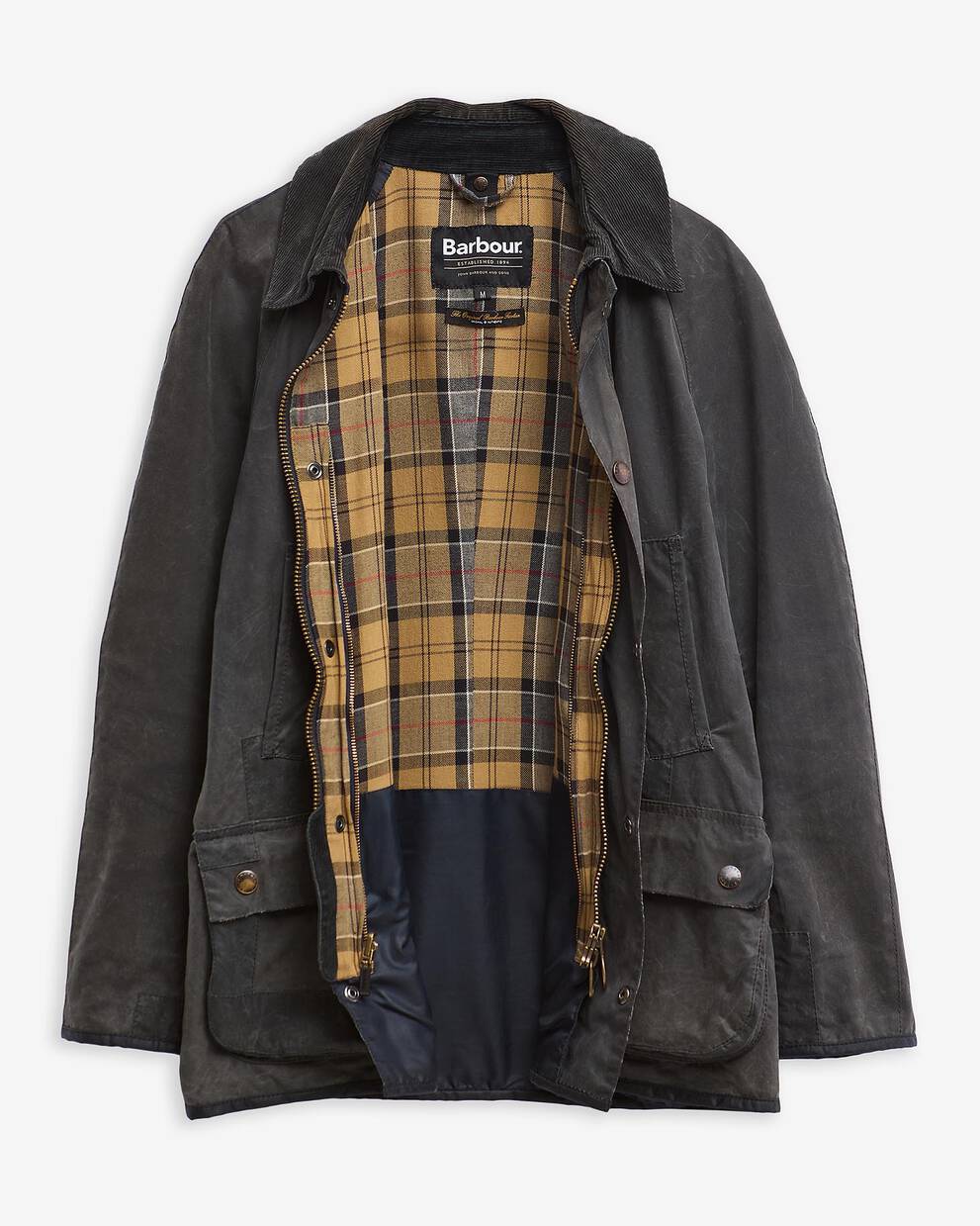 Barbour Re-Loved Ashby Waxed JacketM - Size M