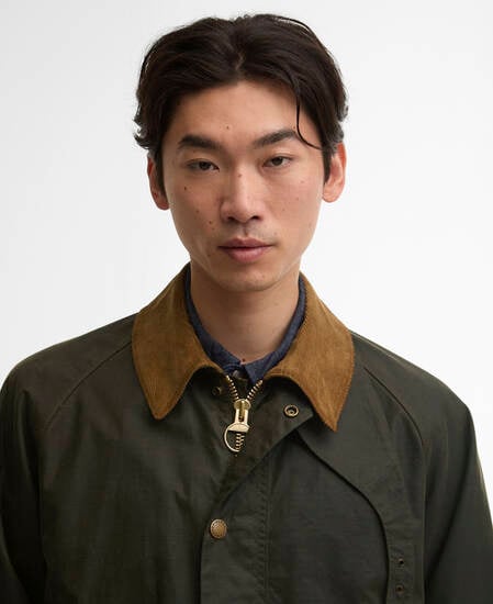 Modified Beaufort Spectator Waxed Jacket Archive Olive