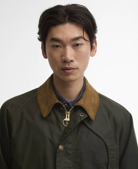 Modified Beaufort Spectator Waxed Jacket Archive Olive