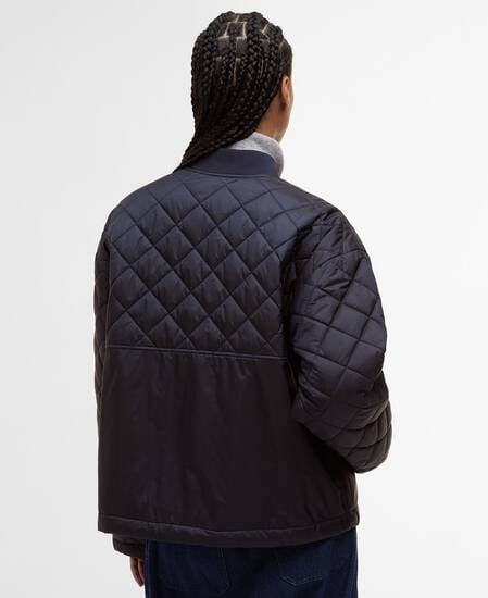 Giacca trapuntata Wetherby Dark Navy/Dress Tartan